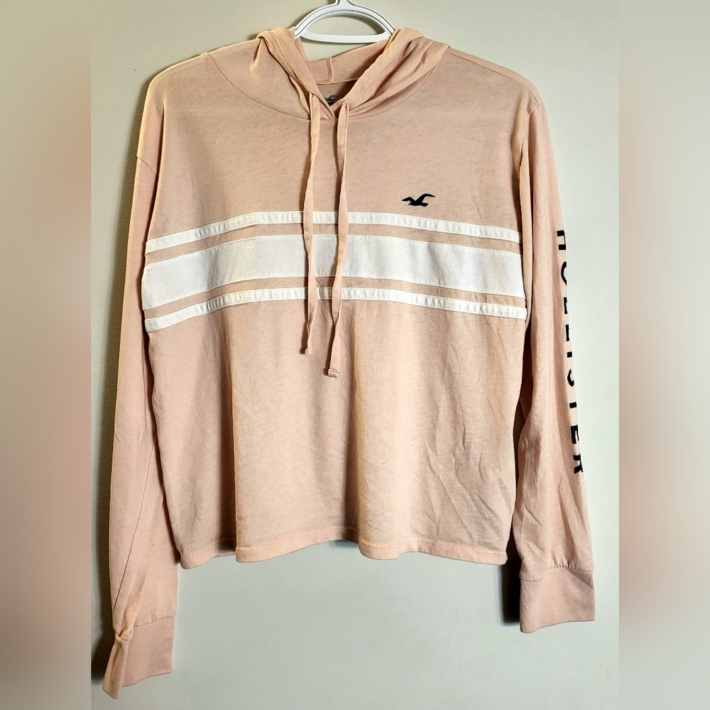 Hollister Lightweight Hoodie Women's Pullover Drawstring Size S